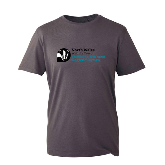 Adult t-shirt - NWWT logo - charcoal grey