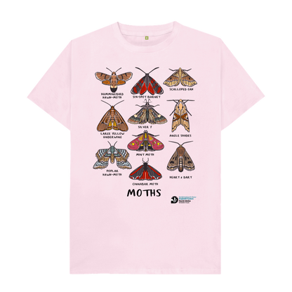 Pink Moths T-shirt (Women)