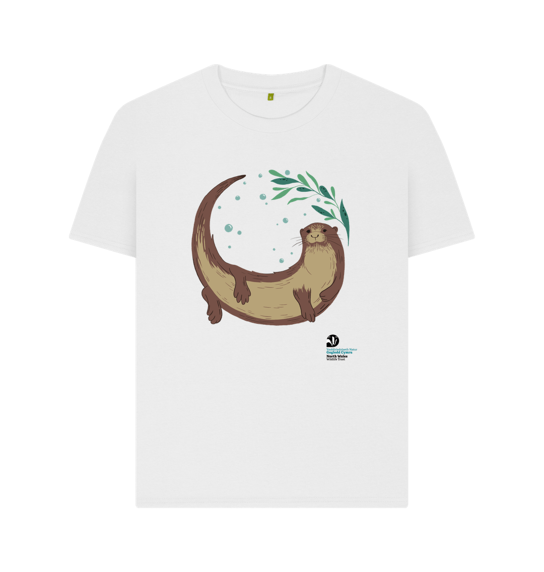 White Otter ladies t-shirt