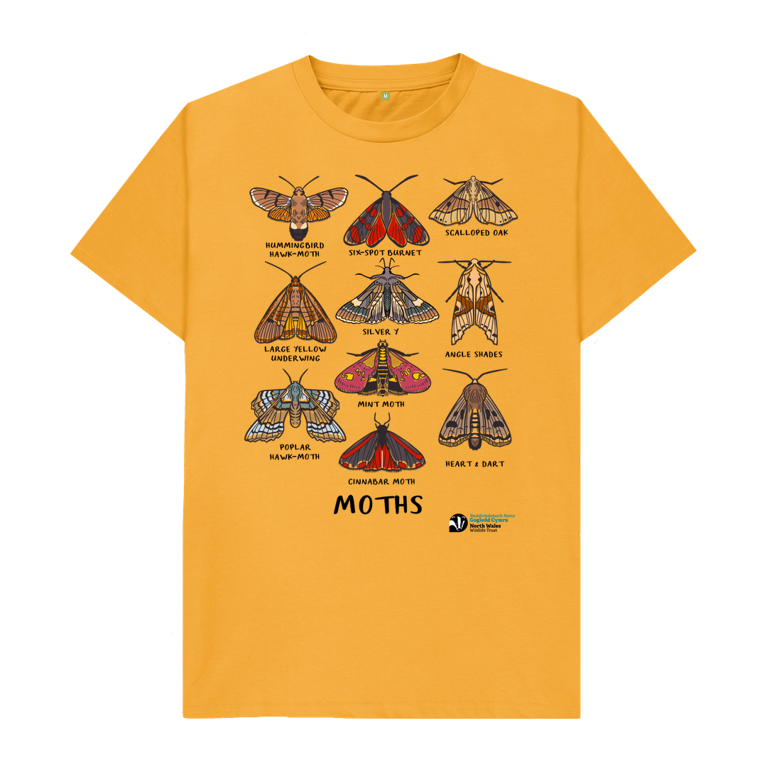 Mustard Moths T-shirt (Women)