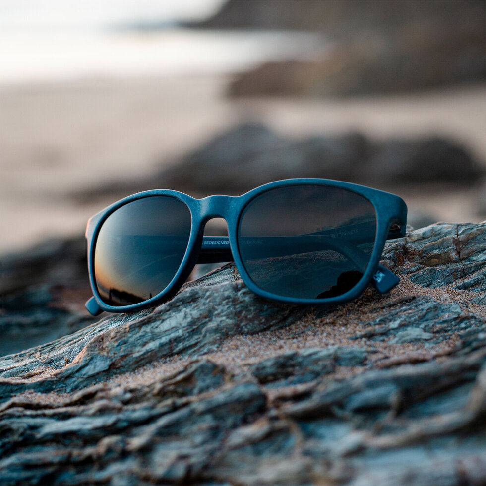 Waterhaul Fitzroy Navy sunglasses - grey polarised lens