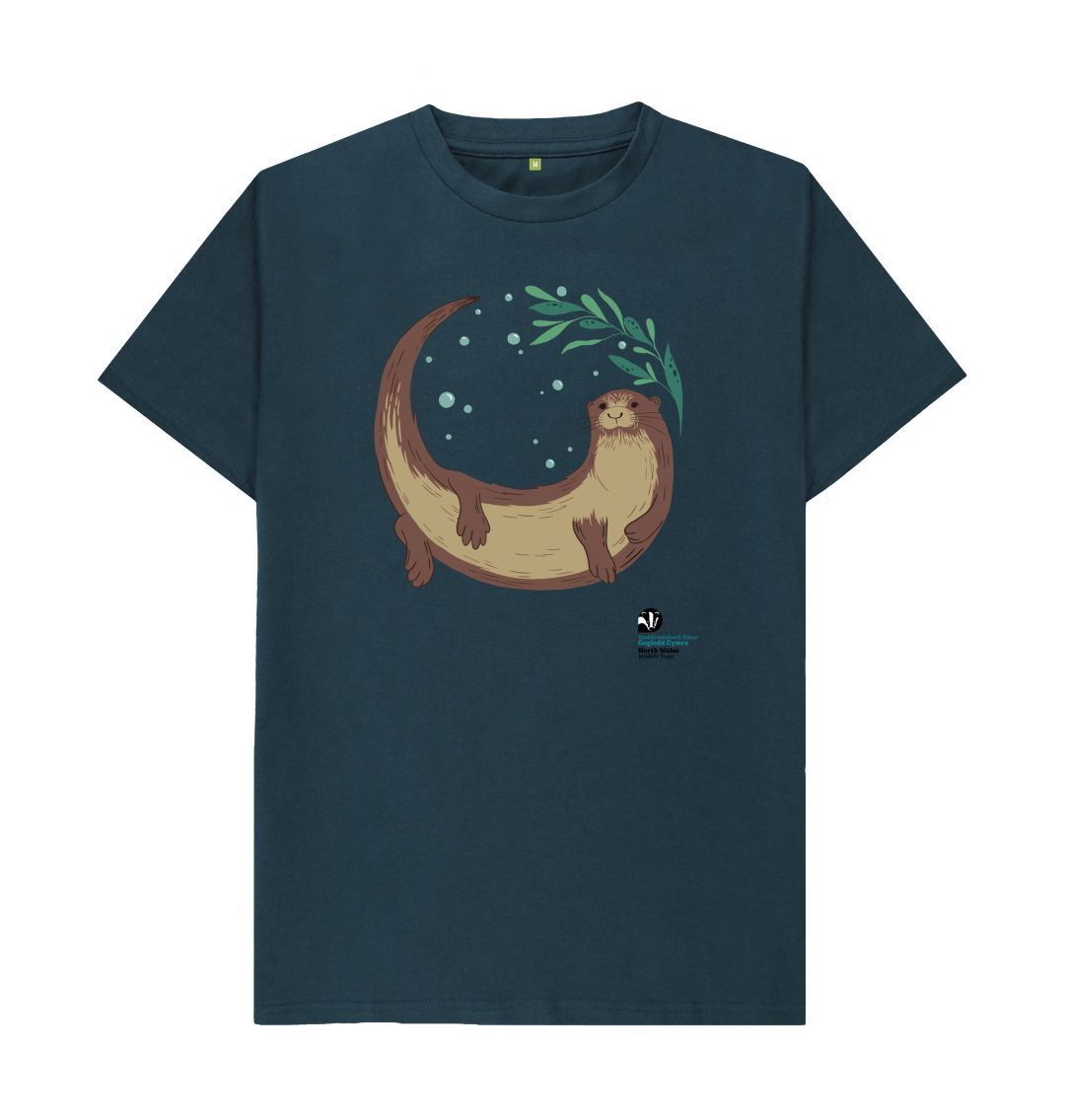 Denim Blue Otter t-shirt