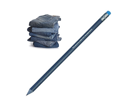 NWWT pencil - recycled denim