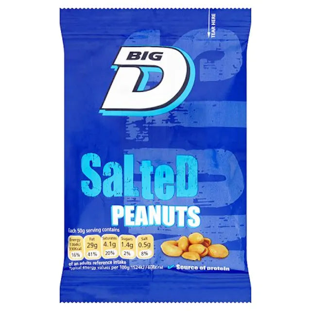 Big D salted peanuts 50g