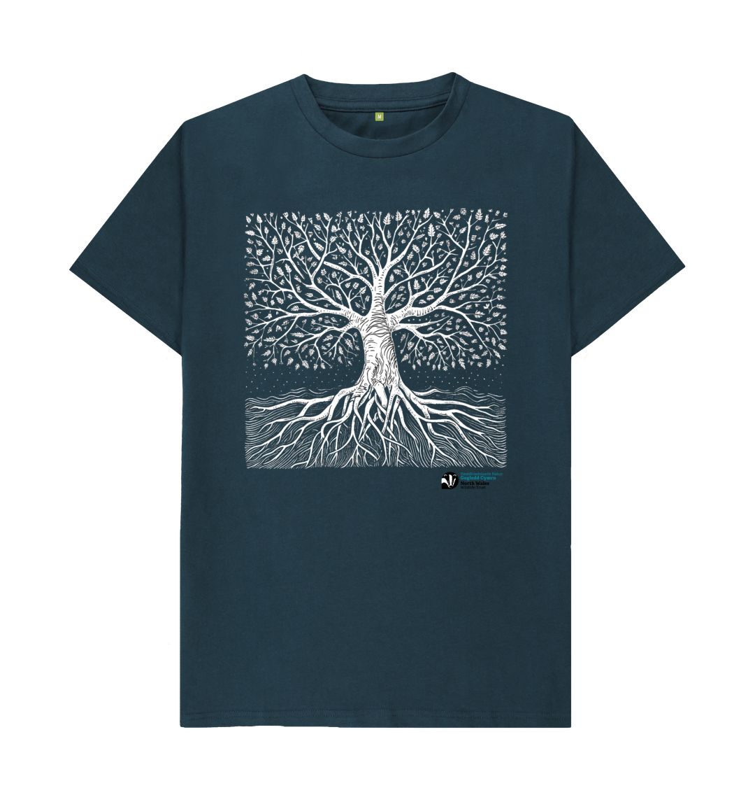 Denim Blue Tree t-shirt