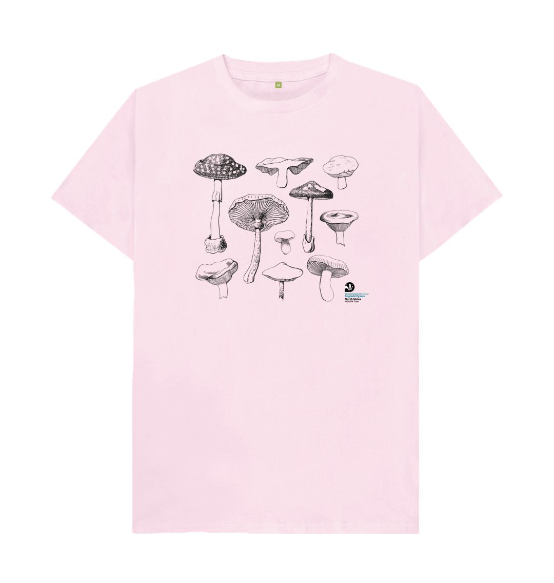 Pink Remill Mushroom t-shirt
