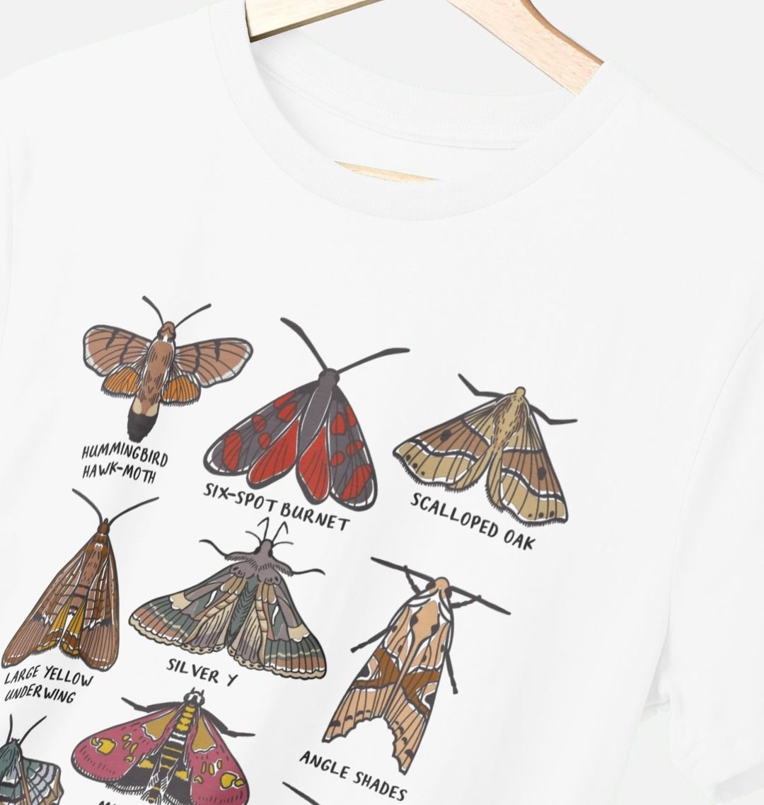 Moths t-shirt - Mens