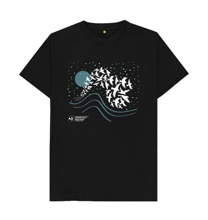 Black Winter Murmuration T-shirt (Men)