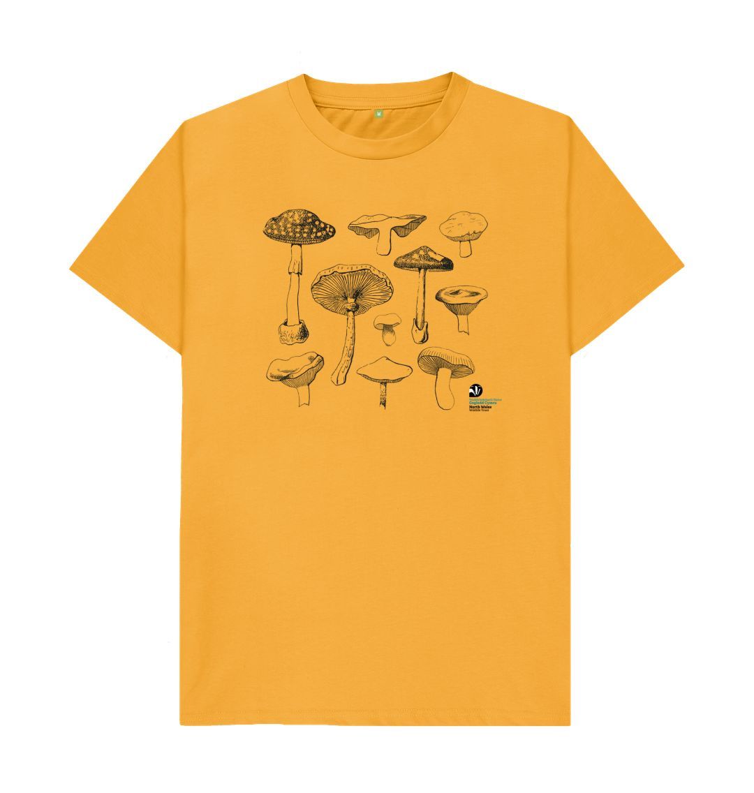 Mustard Remill Mushroom t-shirt