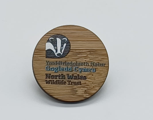 NWWT Bamboo Pin Badge